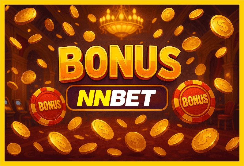 Imagem promovendo bônus NNBET com recompensas imperdíveis.
